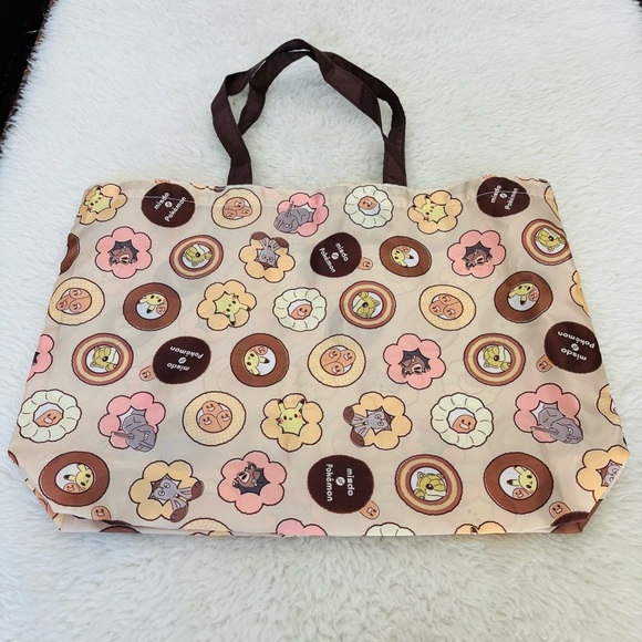 Misdo Pokemon Nylon Shopping/Tote bag 13.5”x20”x5” - Picture 6 of 12